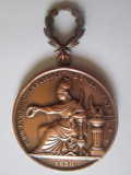 Cumpara ieftin Medalia Asociatia Politehnica franceza 1884-1885, Europa, Circulata, Printata
