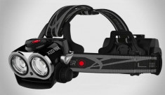 XX LANTERNA CAP LED LENSER XEO19R NEAGRA 2000LM + INC+HUSA Fishing Hunting foto