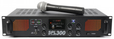 SPL300VHFMP3 Amplificator audio SD/USB cu un microfon fara fir foto