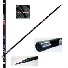 VARGA TELESCOPICA CARBON CARBOREX STRONG 6,00M.25G Fishing Hunting foto