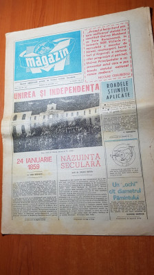 ziarul magazin 22 ianuarie 1977-hora unirii la craiova-unirea si independenta foto