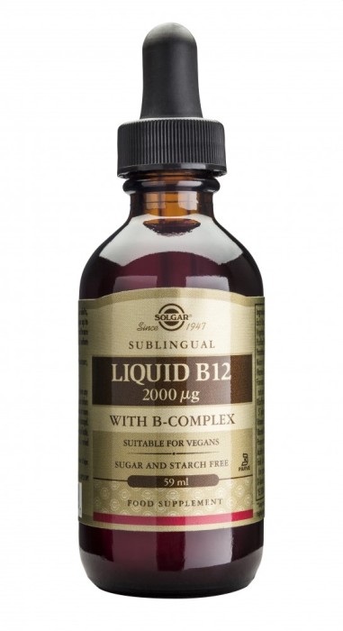 Vitamin B-12 2000ug with B-Complex 59ml - NVS-SLG101 Pure Sensation foto mare Vitamin B-12 2000ug with B-Complex 59ml - NVS-SLG101 Pure Sensation foto mare