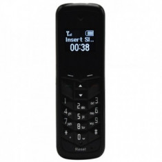 Mini Telefon Casca Bluetooth iUni CB50, Wireless, GSM, Negru MediaTech Power foto