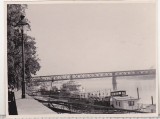 Bnk foto - Motonava Oltenita la debarcader in Belgrad, Alb-Negru, Romania de la 1950, Transporturi