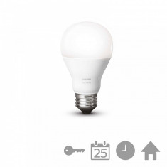 Iluminat Inteligent Smart Home Bec LED Philips Hue, putere 9.5W, Dulie E27, A60 Control Wireless foto