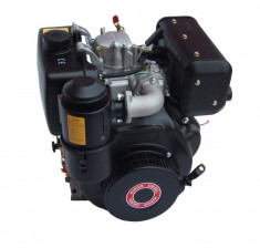 Motor Kipor KM 186FSE, diesel, 406 cmc, 1 cilindru Expert Tools foto