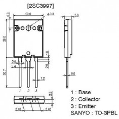 TRANZISTOR BIPOLAR NPN DE COMUTATIE si DE PUTERE Electronic Technology foto