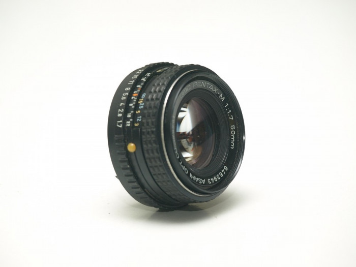 Obiectiv Pentax-M 50mm 1.7 - Stare frumoasa!