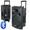 Boxa Portabila Activa cu Microfon, Telecomanda si BlueTooth 15&quot; 450W RMS 12/230V USB/MP3 Ibiza Port