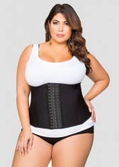 Corset modelator pentru slabit din latex Waist Trainer Negru Marime M/XXL Exotic Collection foto