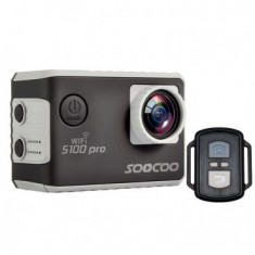 Camera Video Sport 4K iUni Dare S100 Pro Black, WiFi, mini HDMI, 2 inch LCD, comanda vocala, telecomanda MediaTech Power foto