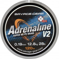 Fir pentru rapitori XX FIR SAVAGE TEXTIL HD4 ADRENALINE V2 019MM/12,8KG/120M Fishing Hunting foto