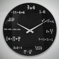Ceasul de perete Matematica Funny Gift foto
