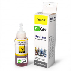 Cerneala refill foto dye yellow pentru epson seria l Digital Media foto