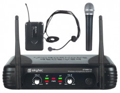 Microfon 2 canale combi UHF STWM722C foto