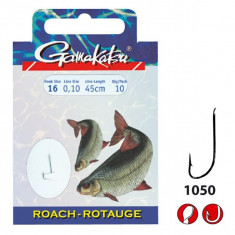 Carlige legate CARLIGE LEGATE 1050N ROACH 0,10MM 10BUC/PL Fishing Hunting foto