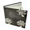 Carcasa 4 cd dvd model black &amp; white, design floral culoare negru Digital Media