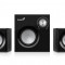 Boxa 2.1 RMS 6W, 2 sateliti x1W + subwoofer de 6W Genius