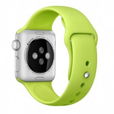 Curea pentru Apple Watch 42 mm Silicon iUni Green MediaTech Power foto