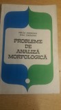 myh 523s - PROBLEME DE ANALIZA MORFOLOGICA - ZDRENGHEA - ED 1971