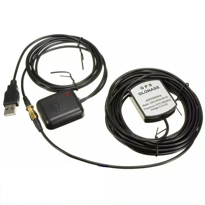 Amplificator de semnal GPS cu doua antene pentru receptie si emisie