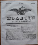 Cumpara ieftin Ziarul Buletin , gazeta oficiala a Principatului Valahiei , nr. 39 , 1839