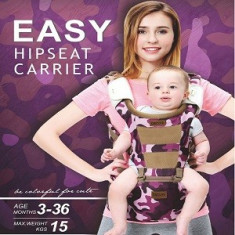 Marsupiu Port Bebe Ergonomic 6 in 1 Becute Army Print foto