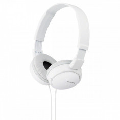 Casti Sony MDR-ZX110W white foto