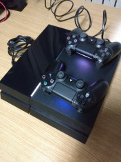 Consola PlayStation 4 PS4 500GB + 2 controller + 5 JOCURI(FIFA, GTA V, NFS, CoD) foto