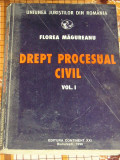 Myh 32s - Florea Magureanu - Drept procesual civil - volumul 1 - ed 1996