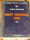 Myh 32s - Florea Magureanu - Drept procesual civil - volumul 1 - ed 1996