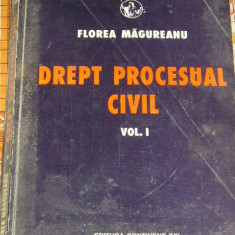 myh 32s - Florea Magureanu - Drept procesual civil - volumul 1 - ed 1996