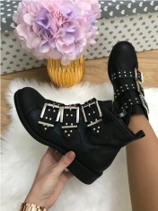 Ghete dama negre marime 41+CADOU foto