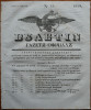 Ziarul Buletin , gazeta oficiala a Principatului Valahiei , nr. 25 , 1839