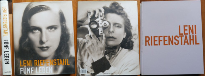 Leni Riefenstahl ; Cinci vieti , Editura Taschen , album de lux de fotografie