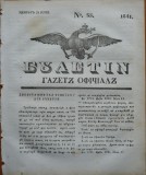 Cumpara ieftin Ziarul Buletin , gazeta oficiala a Principatului Valahiei , nr. 35 , 1841
