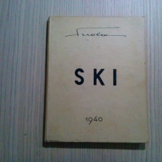 MANUAL DE SKI - Tehnica Alpina pentru Toti - Arte Grafice "Marvan", 1940, 154p.