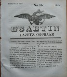 Ziarul Buletin , gazeta oficiala a Principatului Valahiei , nr. 31 , 1841