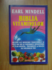 g4 Earl Mindell - Biblia Vitaminelor foto