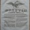 Ziarul Buletin , gazeta oficiala a Principatului Valahiei , nr. 21 , 1839