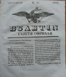 Cumpara ieftin Ziarul Buletin , gazeta oficiala a Principatului Valahiei , nr. 27 , 1839