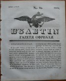 Cumpara ieftin Ziarul Buletin , gazeta oficiala a Principatului Valahiei , nr. 26 , 1841