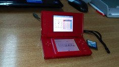 CONSOLA NINTENDO DS LITE + CARD JOC + INCARCATOR foto