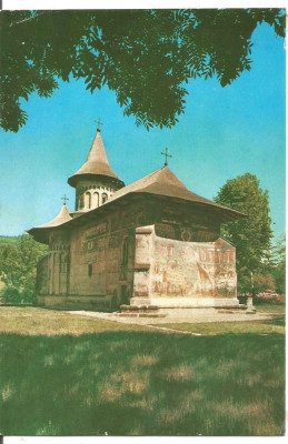 (A)carte postala(ilustrata)-SUCEAVA-Biserica-Voronet foto