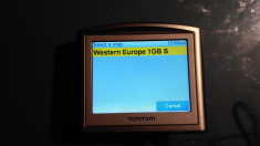 GPS AUTO TOMTOM ONE HARTA EUROPEI DE VEST foto