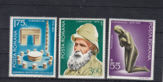 ROMANIA 1976 LP 906 CENTENARUL NASTERII LUI C. BRANCUSI MNH foto