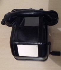 Telefon bachelita vechi de epoca foto