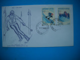 HOPCT PLIC S FDC 725 CAMPIONATUL MONDIAL DE SCHI VAL GARDENA 1970 - ITALIA