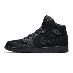 Shoes Nike Air Jordan 1 Mid Black/Black/Dark Grey foto