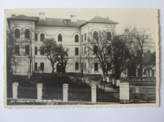 Carte postala foto Silistra-Liceul de fete 1938 necirculata foto